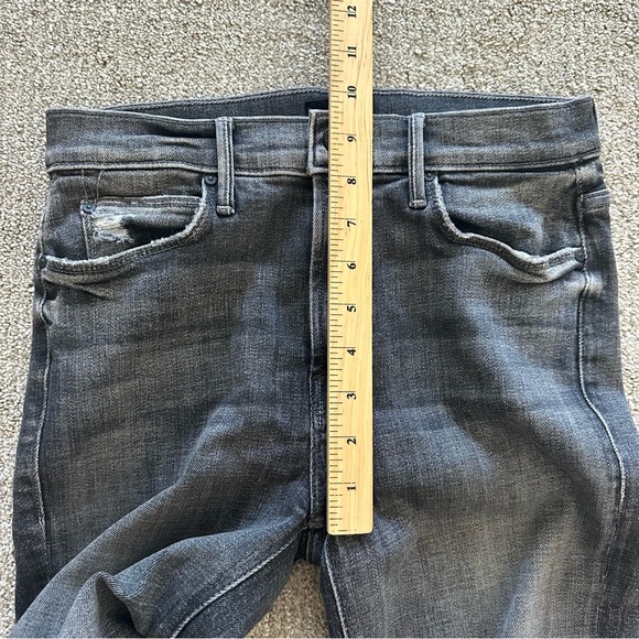 MOTHER‎ The Mid Rise Dazzler in Open Later Gray Busted Knee Size 26 - Picture 8 of 9